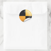 クラッシュテストマーク ラウンドシール (バッグ)