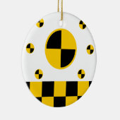 クラッシュテスト鮮やかマーカー セラミックオーナメント (右)