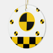 クラッシュテスト鮮やかマーカー セラミックオーナメント (左)