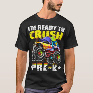 クラッシュプレKモンスタートラックバックパック新学期 Tシャツ