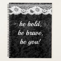 クラッシュベルベットレースグラムジュエリープランナーBW