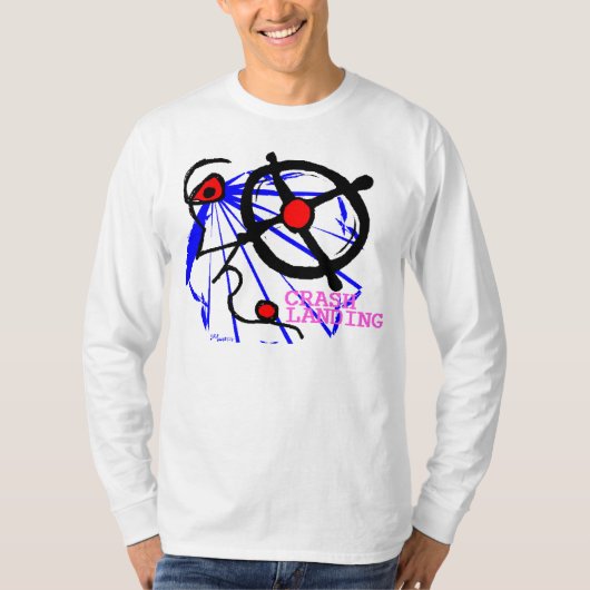 クラッシュランディングTシャツ Tシャツ (正面)