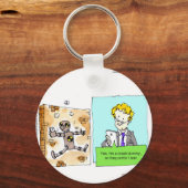 クラッシュ文字ダミーおもしろい キーホルダー (正面)