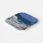 クラッシュ波オンロックズ紙プレート ペーパープレート (傾斜あり)