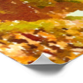 クラッシュ波水色 ポスター (角)