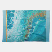 クラッシュ波 キッチンタオル (横)