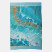 クラッシュ波 キッチンタオル (縦)