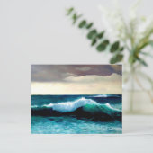 クラッシュ波、シースケー絵を描プ波、クリスティング波 ポストカード (スタンド正面)