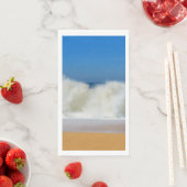 クラッシュ海ウェーブズゲストペーパーナプキン (インサイチュ)