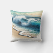 クラッシュ海波素朴沿岸ビーチ クッション (裏面)