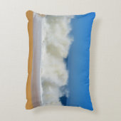 クラッシュ海波訛り枕 アクセントクッション (裏面(縦))