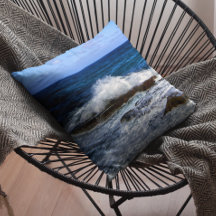 クラッシュ独身のウェーブオンロックス装飾用クッション