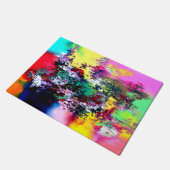 クラッシュ色 ドアマット (アングル)