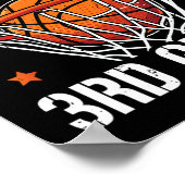 クラッシュ3年生バスケットボール新学期ボーイズキッド ポスター (角)