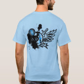 クラッシュMWのロゴ Tシャツ (裏面)