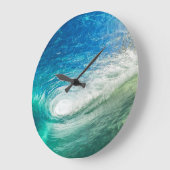 クラッシング波 ラージ壁時計 (傾斜)