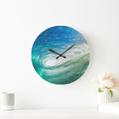 クラッシング波 ラージ壁時計 (ホーム)