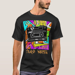 クラッシーが私はトラップ音楽ヒップホップラップのEDM Tシャツ