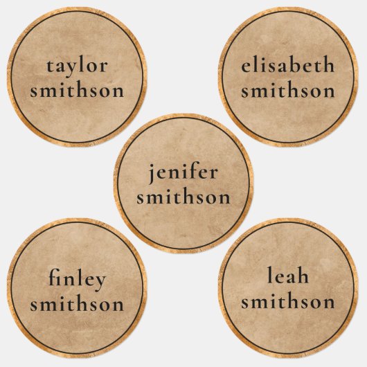 クラッシーエレガントチューペラグジュアリーナームスクールを追加 ラベル (グループ)