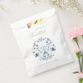 クラッシーエレガントネイビーブルーハッピーハヌカーフローラ昼寝 フェイバーバッグ (封をした状態)