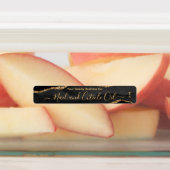 クラッシーエレガントブラック金ゴールド大理石美しい製品 ラベル (貼付)