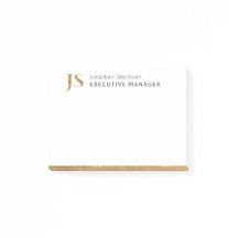 クラッシーエレガントホワイト&金ゴールドモノグラパーソナライズされたム