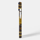 クラッシーエレガント金ゴールドブルー Case-Mate iPhoneケース (裏面 / 左)