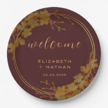 クラッシーダークブルゴーニュ&金ゴールドフローラ歓迎