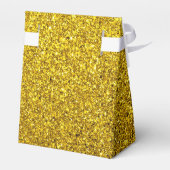 クラッシーパーソナライズされたブラック&金ゴールド50周年記念 フェイバーボックス (裏面サイド)