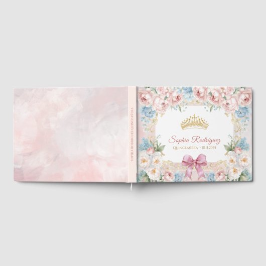 クラッシーピンクボウフローラカスタムキンセアニェラ ゲストブック (全面)