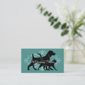 クラッシーペットグルーミング 名刺 (スタンド正面)