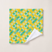 クラッシーモダンエステティックスタリーパターンラグジュアリー バスタオルセット (ウォッシュタオル)