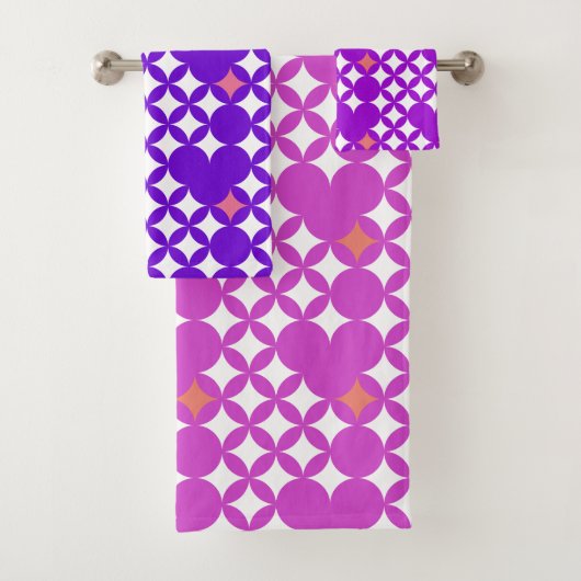 クラッシーモダンエステティックスタリーパターンラグジュアリー バスタオルセット (インサイチュ)