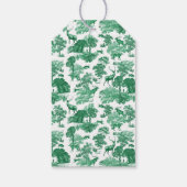 クラッシーモダングリーエレガントンディアトイレウッドランド ギフトタグ (裏面)