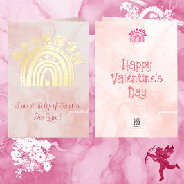 クラッシーモダンゴールデンレインボーロマンティックバレンタイン 箔シーズンカード