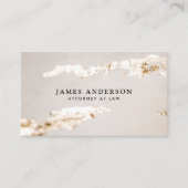 クラッシーモダンゴールドフェイクフォイルプロフェッショナル 名刺 (正面)