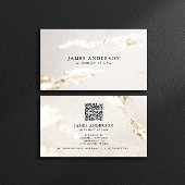 クラッシーモダンゴールドフェイクフォイルプロフェッショナル 名刺