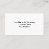 クラッシーモダンドトレーナーの名刺 名刺 (裏面)