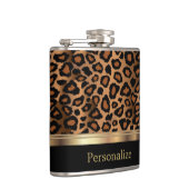 クラッシーレオパードアニマルプリント フラスク (右)