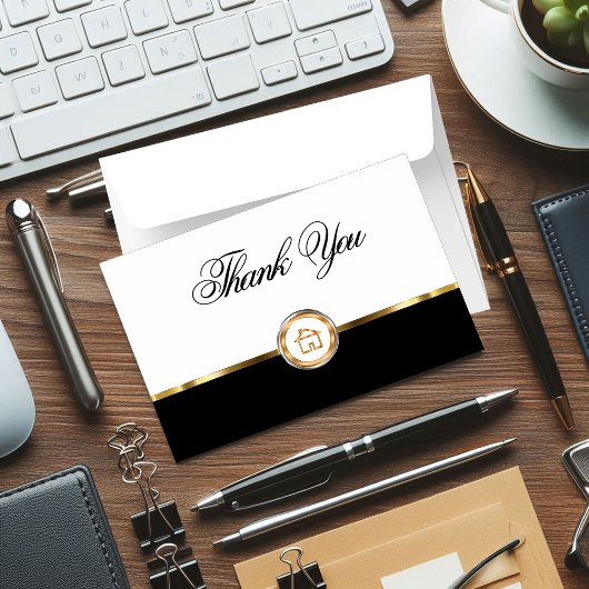 クラッシー実在エステートサンキューノートシール サンキューカード