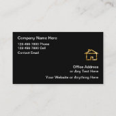 クラッシー実在エステートラグジュアリービジネスカード 名刺 (裏面)