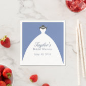 クラッシー結婚ズ・ガウン スタンダードカクテルナプキン (インサイチュ)