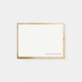 クラッシー芸術的シック金ゴールド油テクス絵を描チャ ポストイット