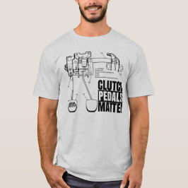 クラッチ・ペダルの問題ライトT Tシャツ