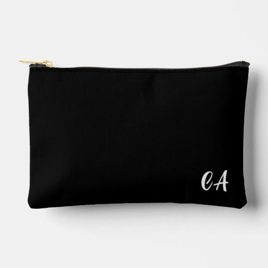 クラッパーソナライズされたチバッグ、パーソナライズバッグ アクセサリーポーチ (正面)