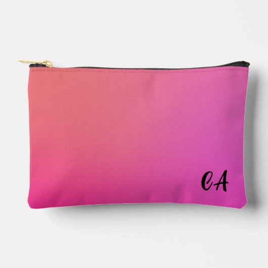 クラッパーソナライズされたチバッグ、パーソナライズバッグ アクセサリーポーチ (正面)