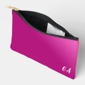 クラッパーソナライズされたチバッグ、パーソナライズバッグ アクセサリーポーチ (見開き)