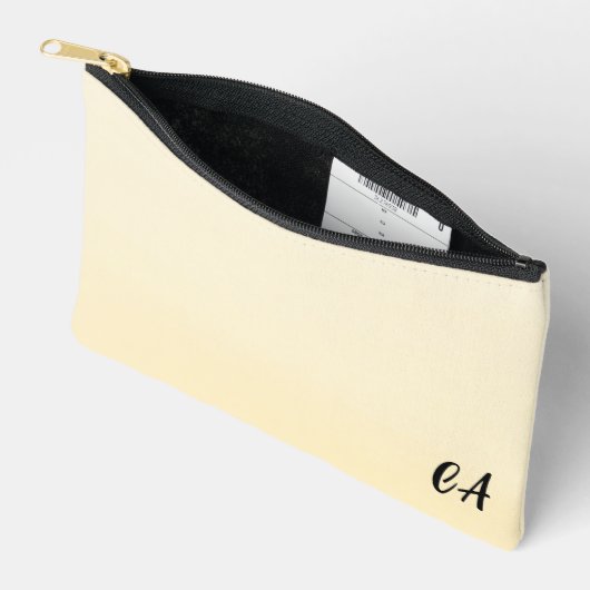 クラッパーソナライズされたチバッグ、パーソナライズバッグ アクセサリーポーチ (見開き)