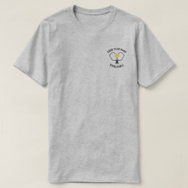 クラッパーソナライズされたプのピックボールのライトカラーTシャツ Tシャツ