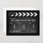 クラッパーボパーソナライズされたード/石板はがき ポストカード (正面/裏面)